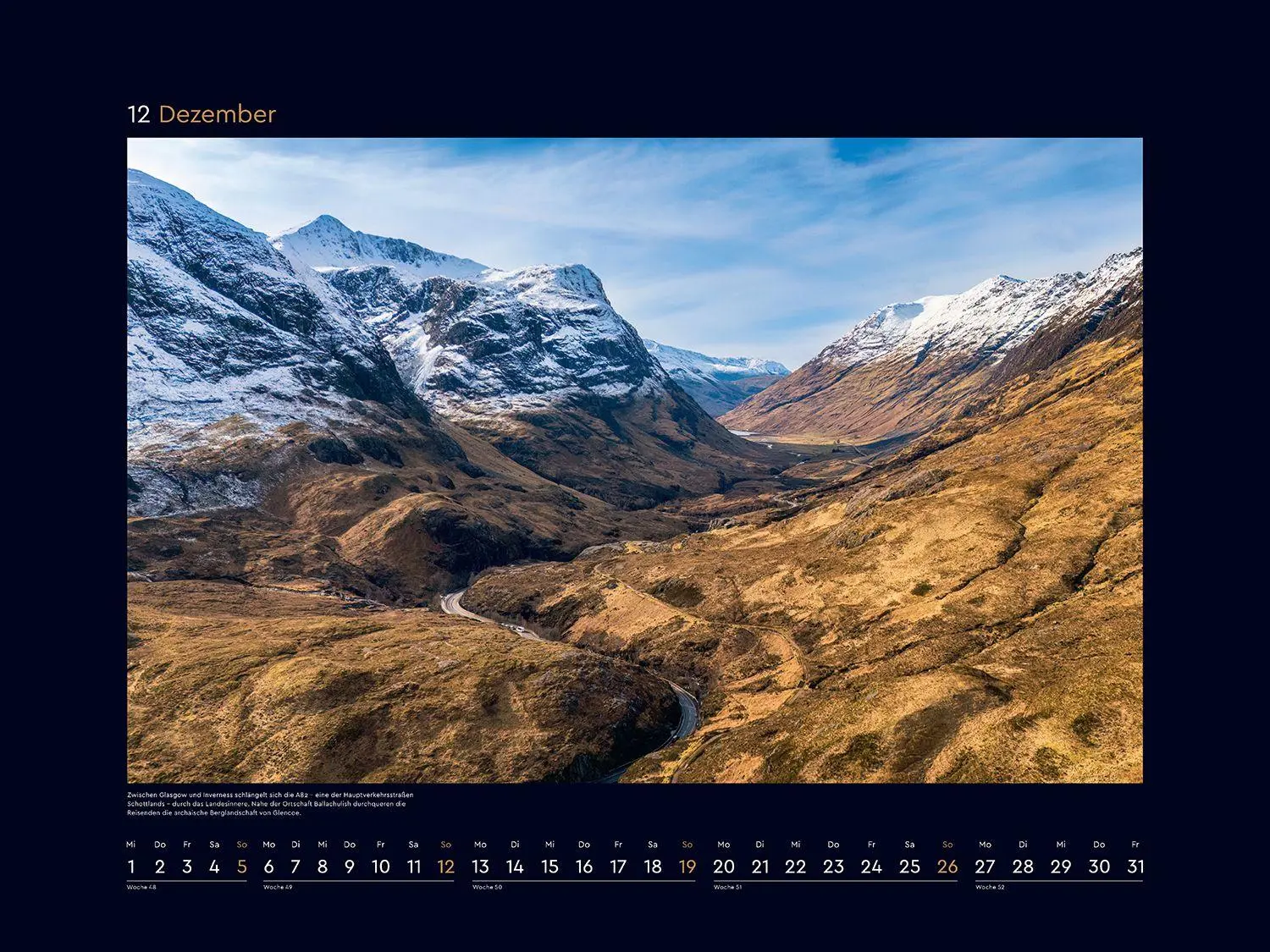 Bild: 9783965915367 | Schottland - KUNTH Wandkalender 2027 | Kalender | 14 S. | Deutsch