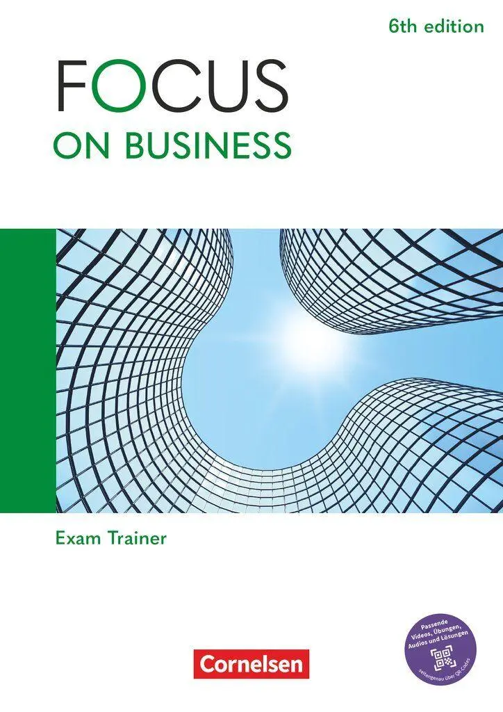 Cover: 9783064525467 | Focus on Business B1/B2 - 6th edition - Exam Trainer mit...