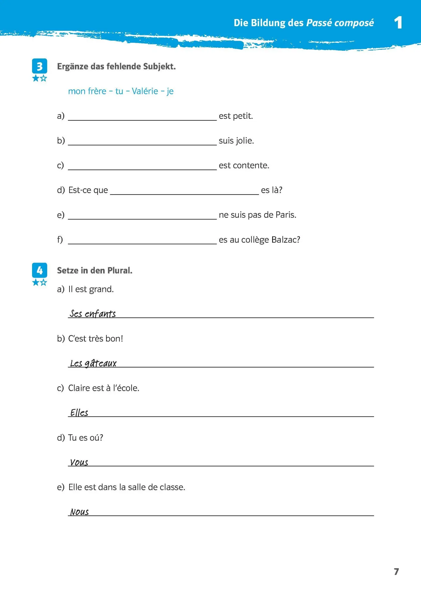 Bild: 9783129275467 | Klett 10-Minuten-Training Französisch Passé composé und Imparfait...
