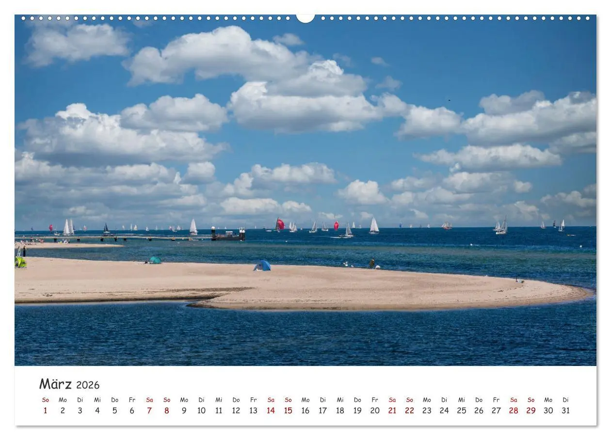Bild: 9783457585467 | Kieler Förde genießen (Wandkalender 2026 DIN A2 quer), CALVENDO...