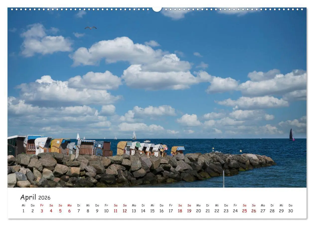 Bild: 9783457585467 | Kieler Förde genießen (Wandkalender 2026 DIN A2 quer), CALVENDO...
