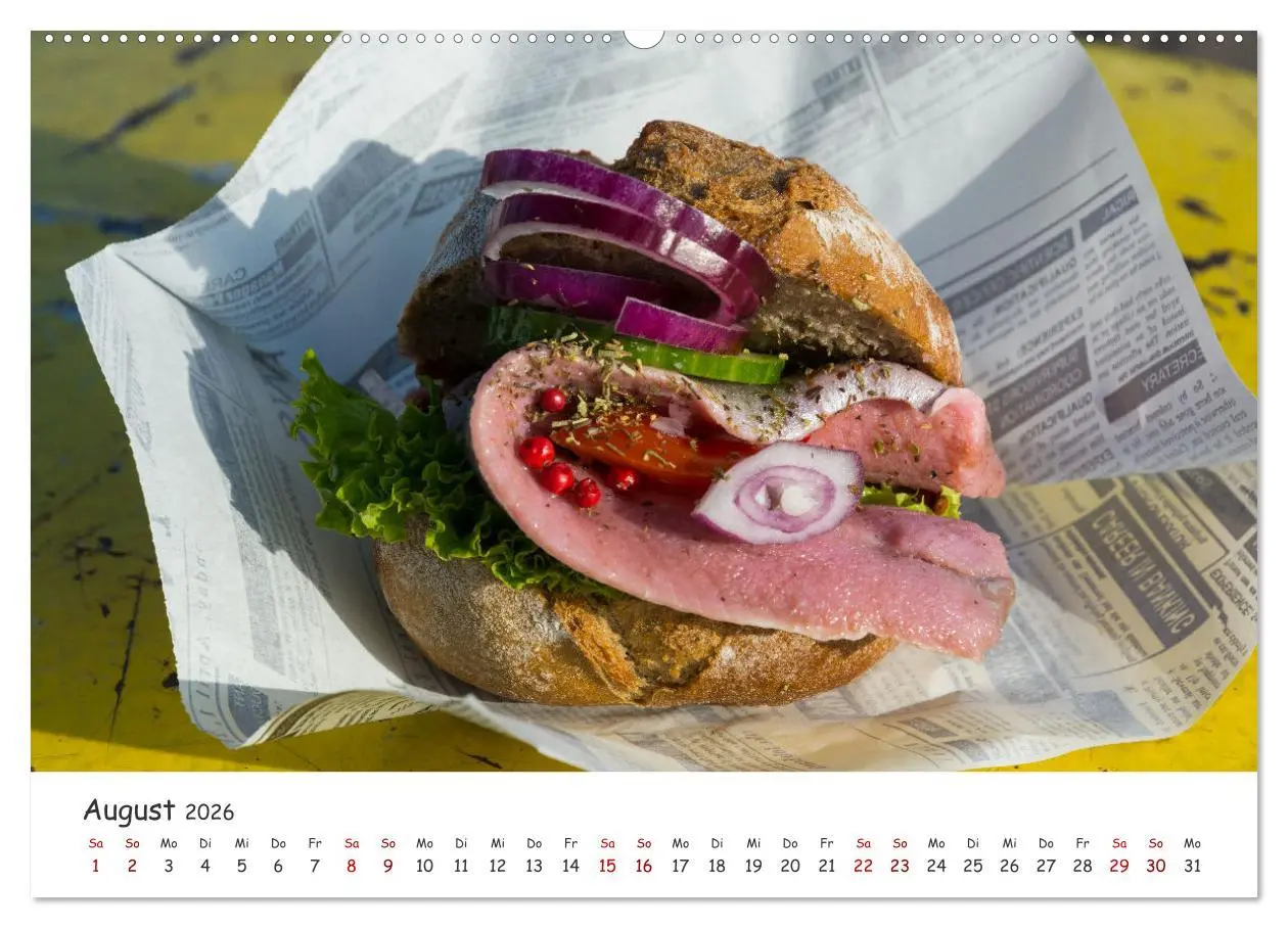Bild: 9783457585467 | Kieler Förde genießen (Wandkalender 2026 DIN A2 quer), CALVENDO...