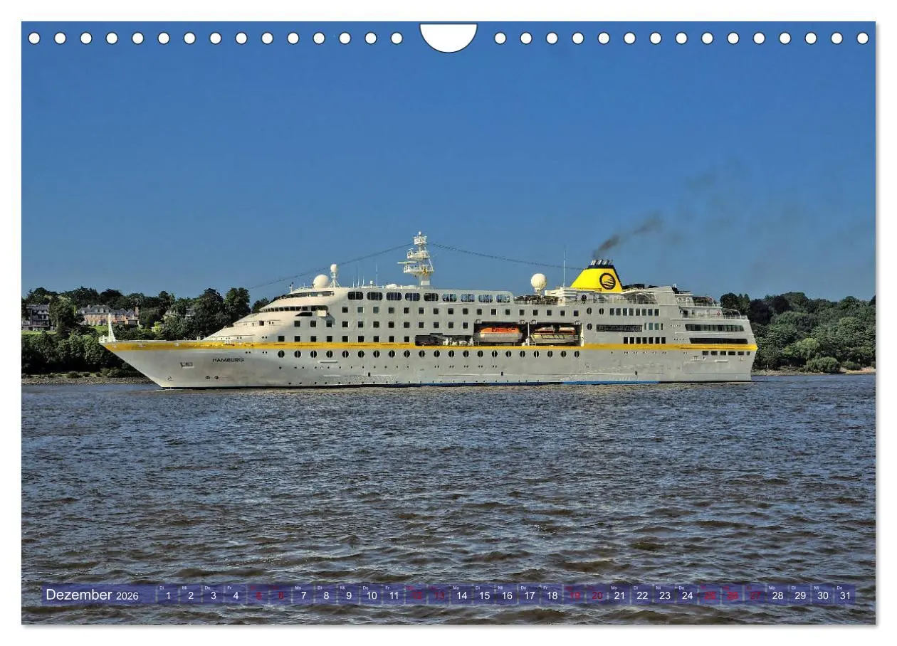 Bild: 9783457895467 | Kreuzfahrtschiffe zu Gast in Hamburg (Wandkalender 2026 DIN A4...
