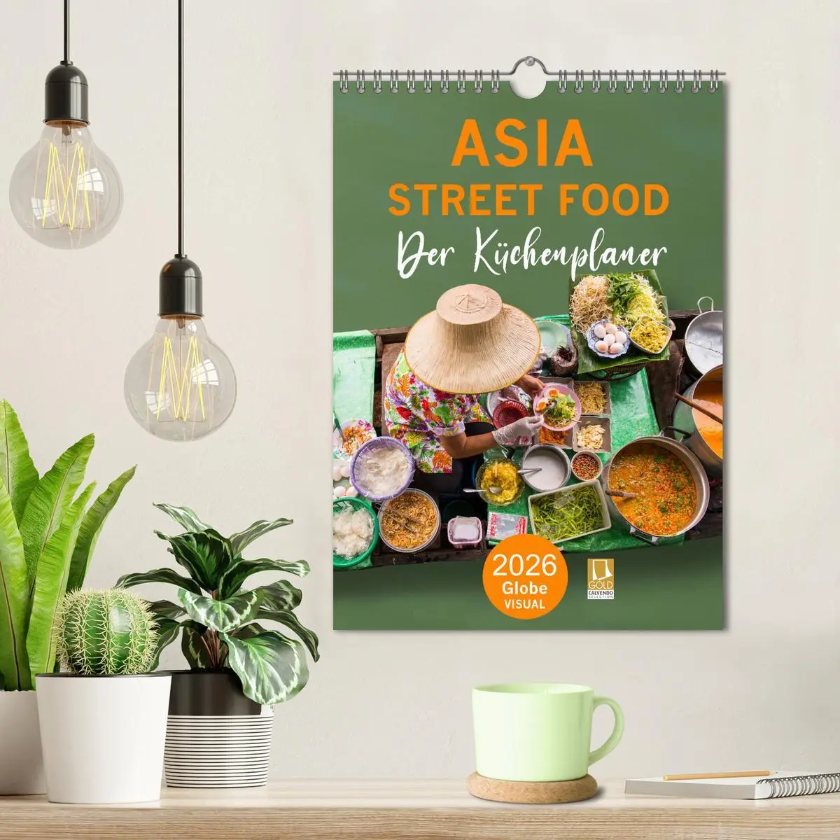 Bild: 9783516365467 | ASIA STREET FOOD - Der Küchenplaner (Wandkalender 2026 DIN A4...