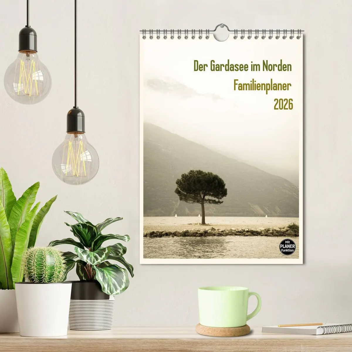 Bild: 9783516435467 | Der Gardasee im Norden - Familienplaner 2026 (Wandkalender 2026 DIN...