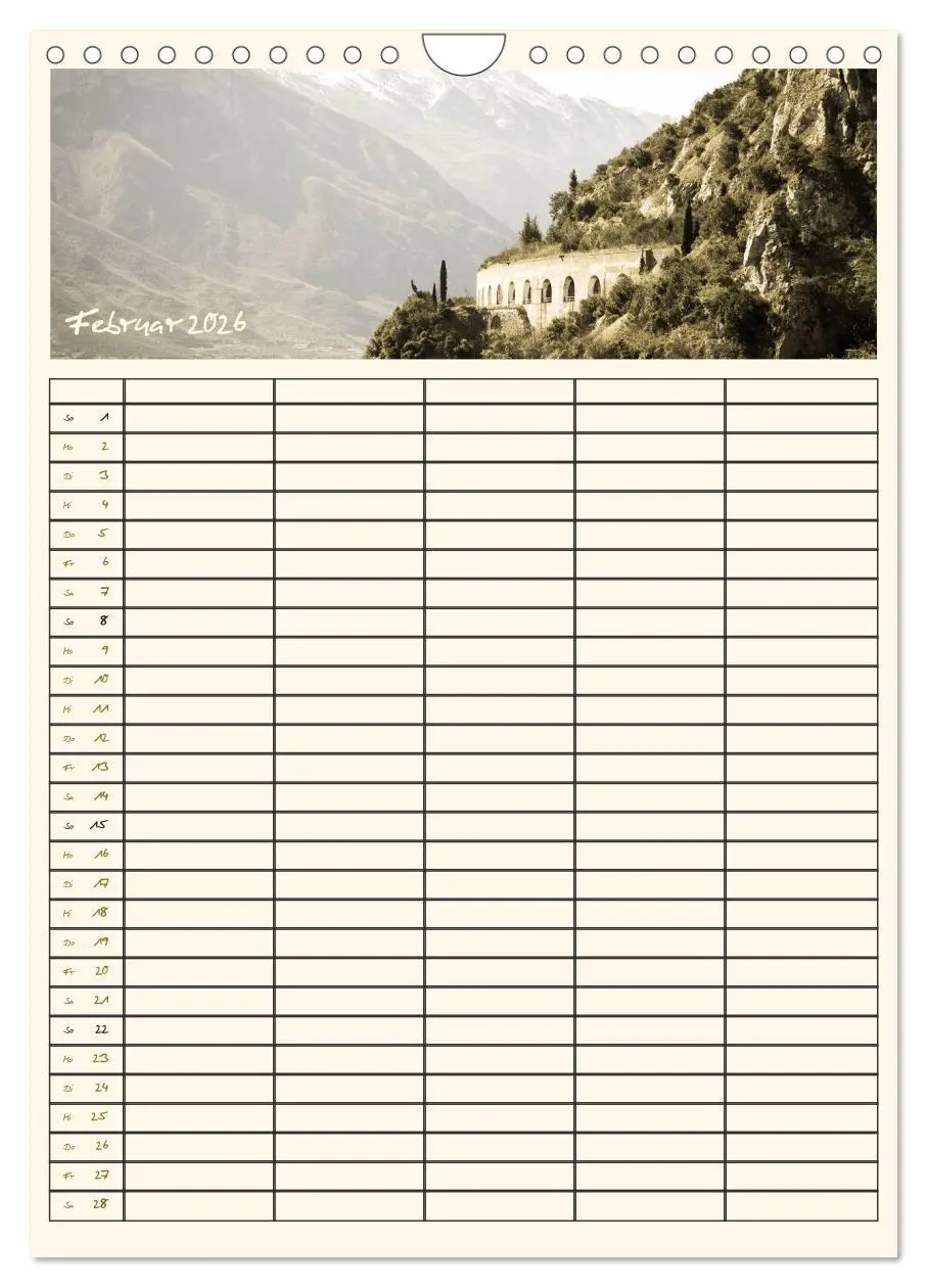 Bild: 9783516435467 | Der Gardasee im Norden - Familienplaner 2026 (Wandkalender 2026 DIN...