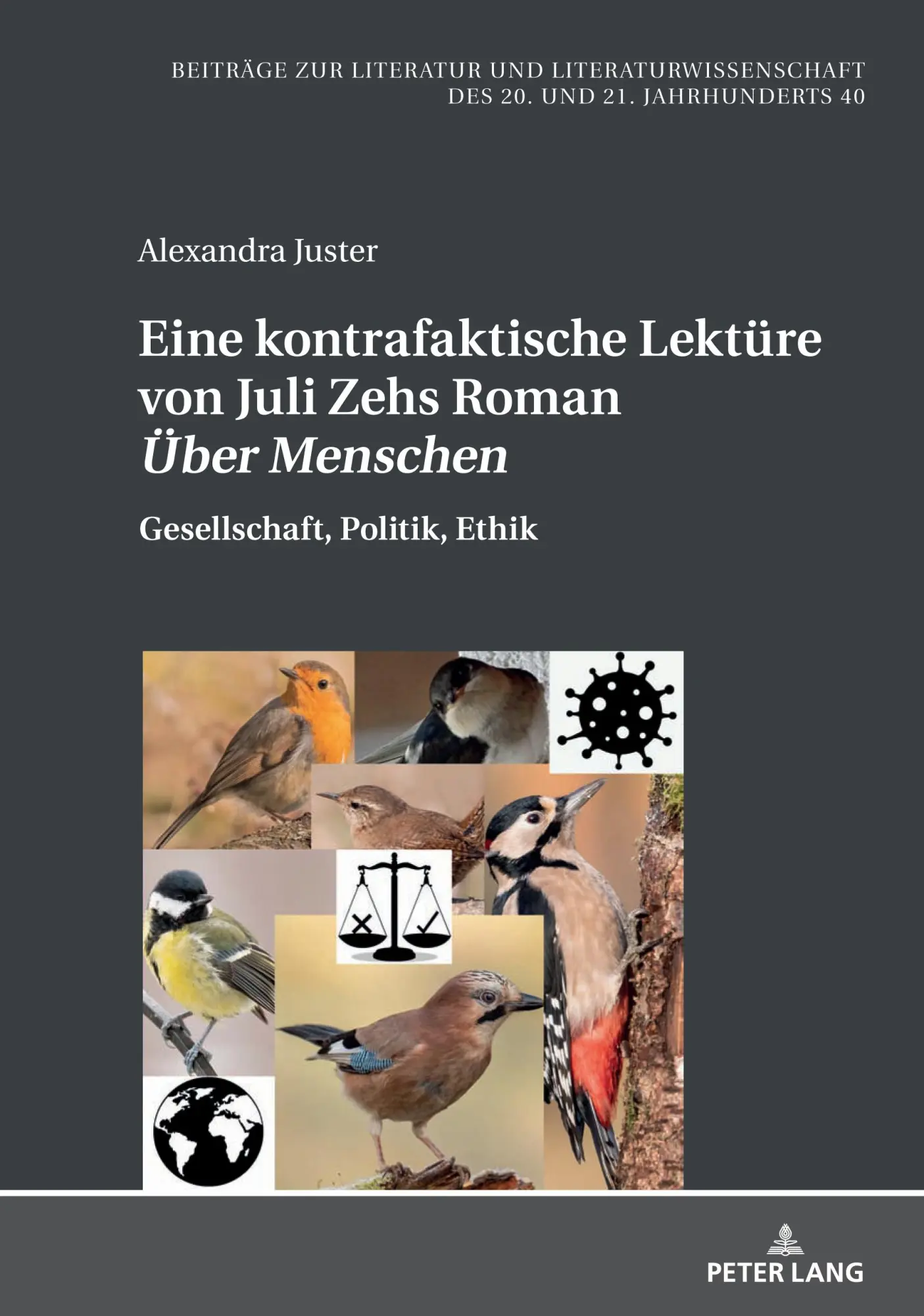 Cover: 9783631895467 | Eine kontrafaktische Lektüre von Juli Zehs Roman 'Über Menschen'