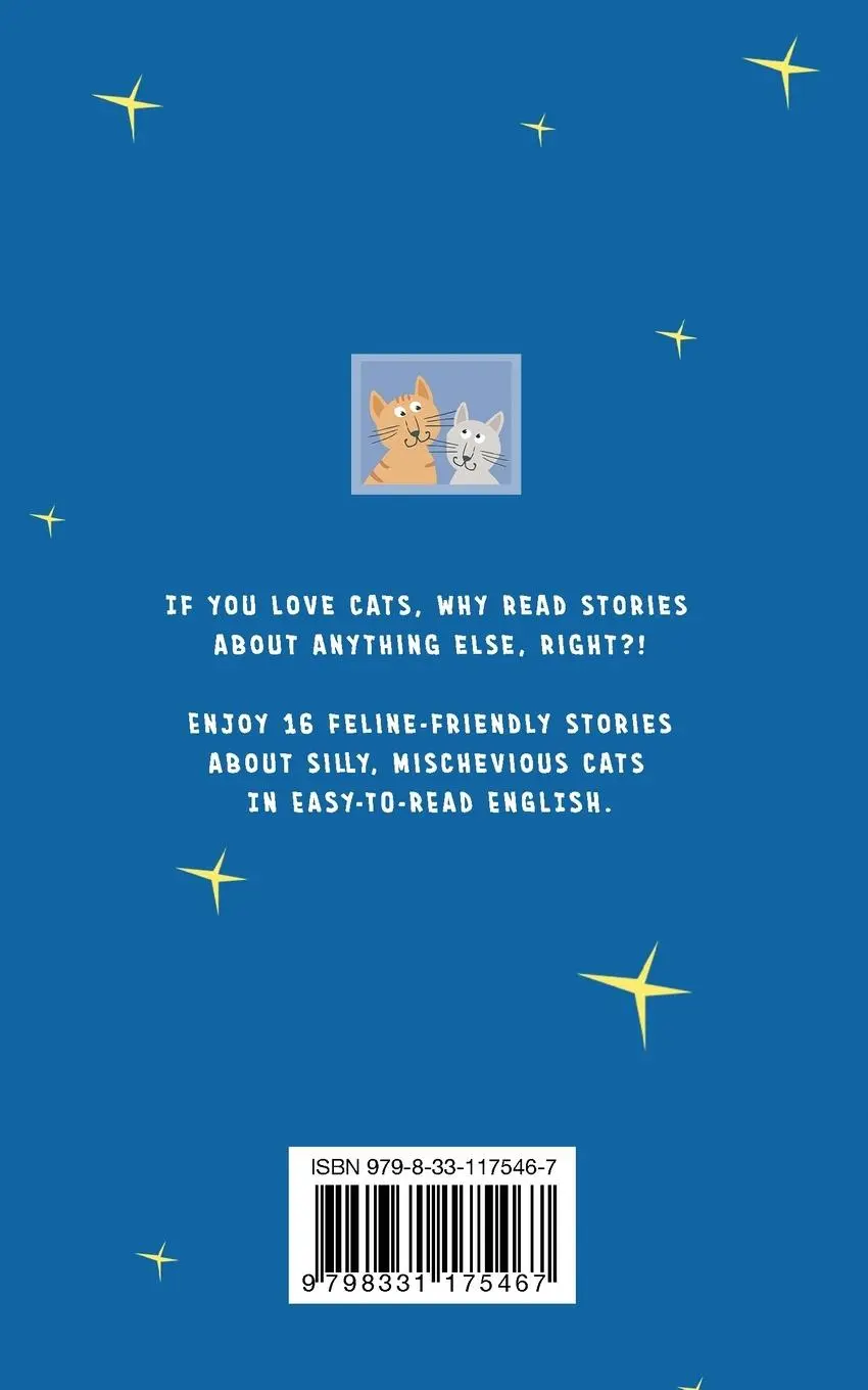 Rückseite: 9798331175467 | Short Stories About Cats in Easy English | Jenny Goldmann | Buch