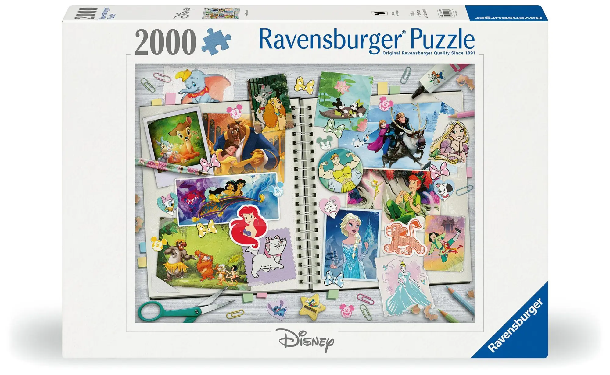 Cover: 4005555015567 | Erwachsenenpuzzle 2000 Teile - Disney Scrapbook | Spiel | 12001556