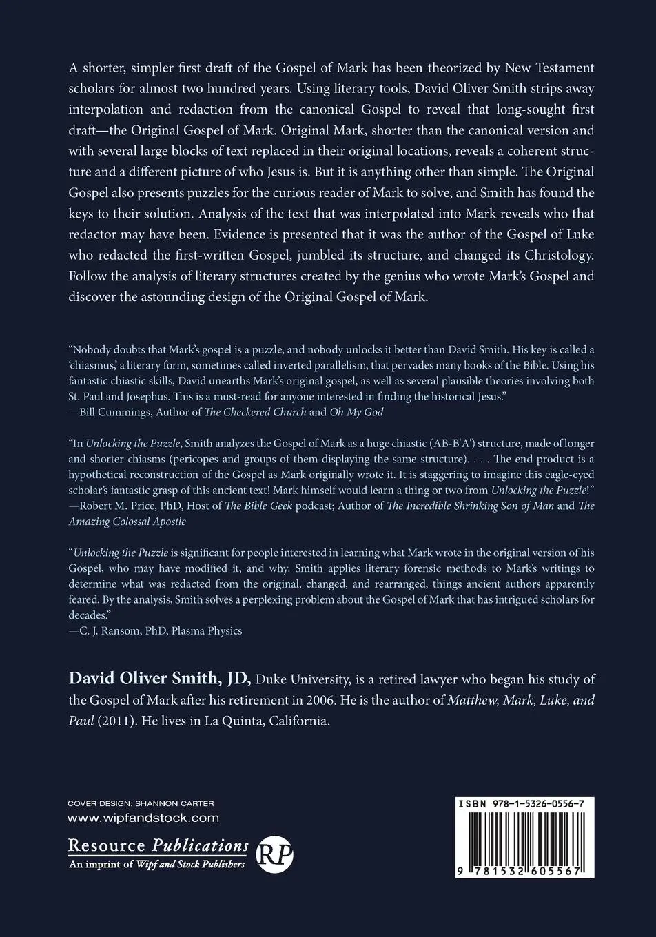 Rückseite: 9781532605567 | Unlocking the Puzzle | David Oliver Smith | Taschenbuch | Englisch