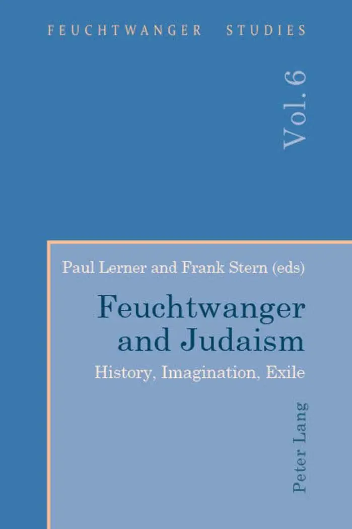 Cover: 9781788745567 | Feuchtwanger and Judaism | History, Imagination, Exile | Stern (u. a.)