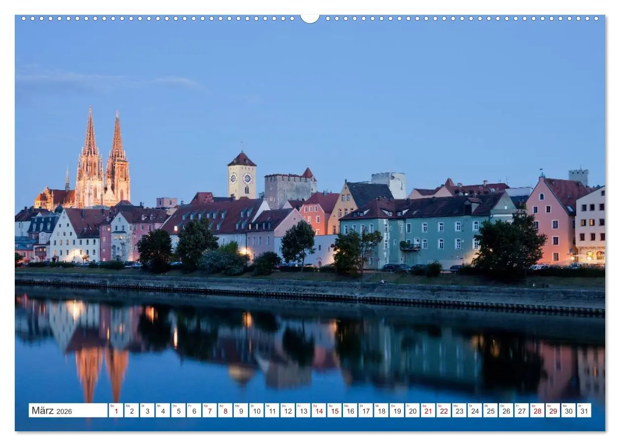 Bild: 9783457645567 | Bayern bei Nacht (hochwertiger Premium Wandkalender 2026 DIN A2...
