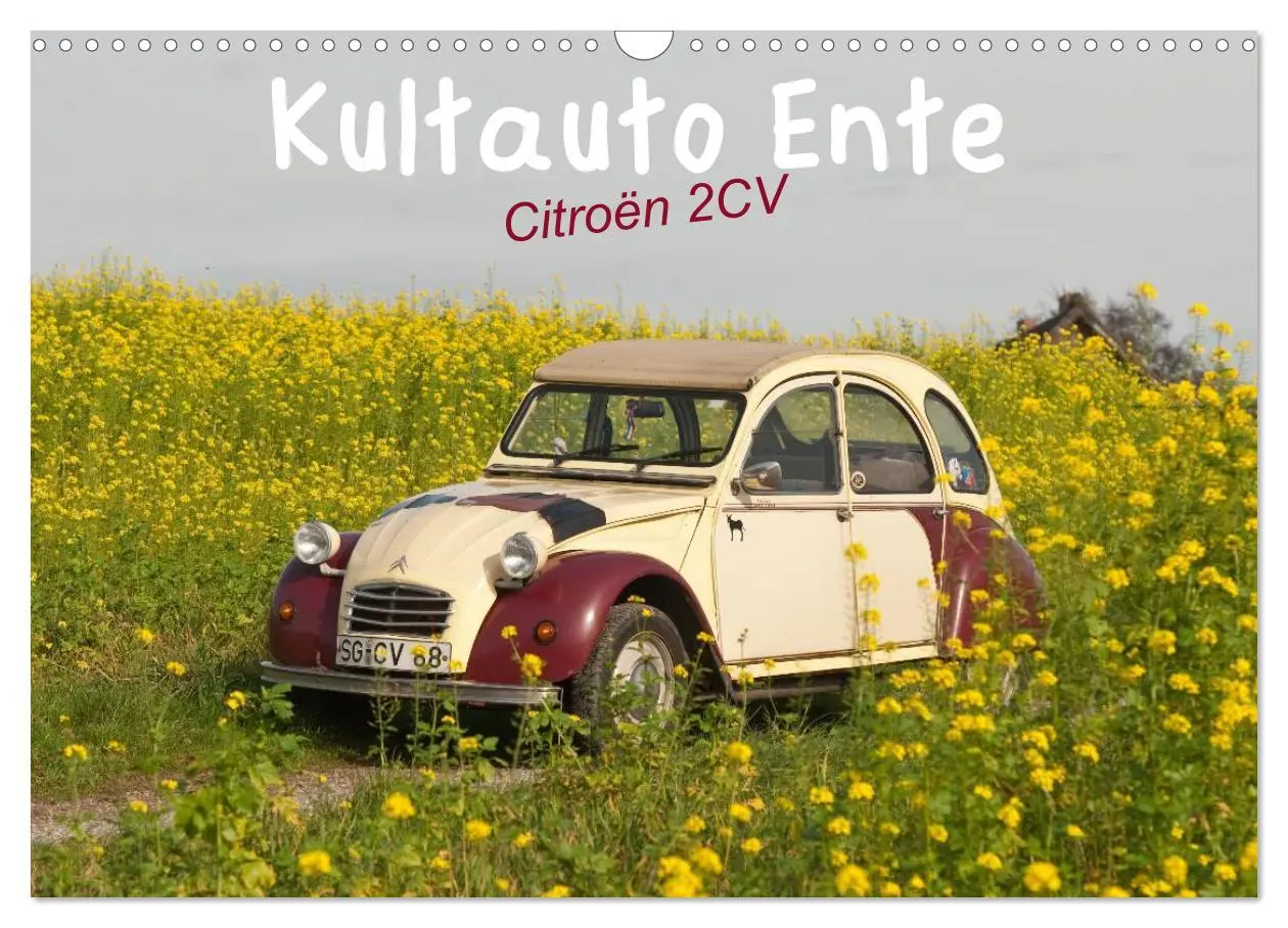 Cover: 9783516045567 | Kultauto Ente Citroën 2CV (Wandkalender 2026 DIN A3 quer), CALVENDO...