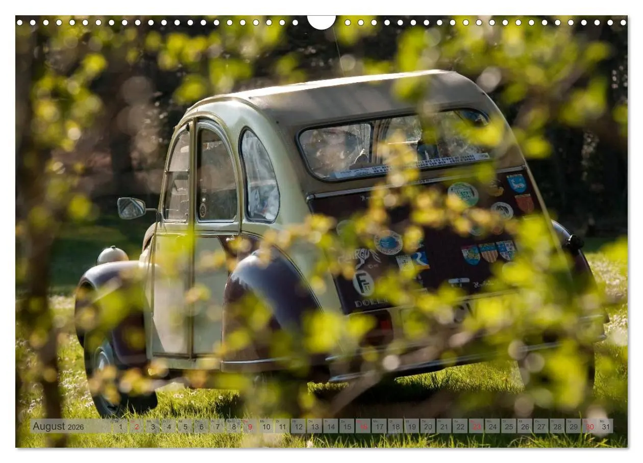 Bild: 9783516045567 | Kultauto Ente Citroën 2CV (Wandkalender 2026 DIN A3 quer), CALVENDO...