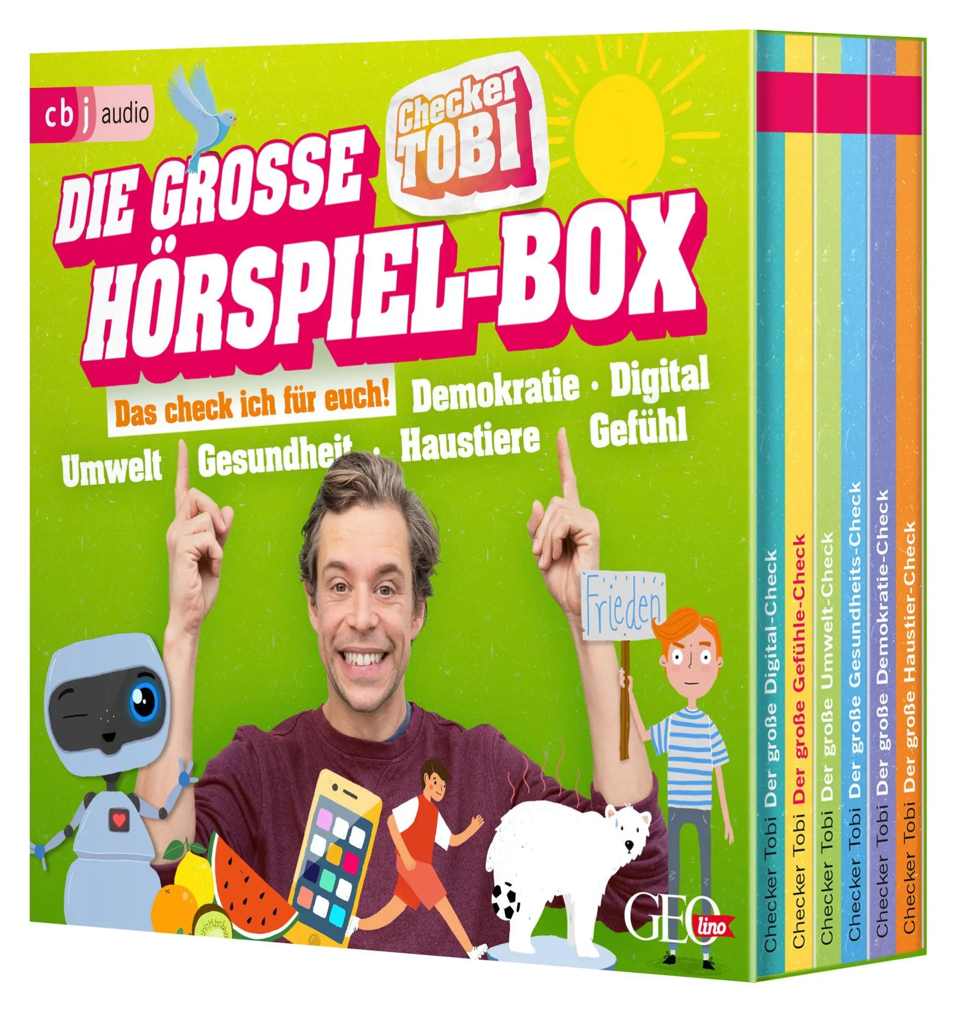 Cover: 9783759905567 | Die große Checker-Tobi-Hörspiel-Box | Gregor Eisenbeiß | Audio-CD