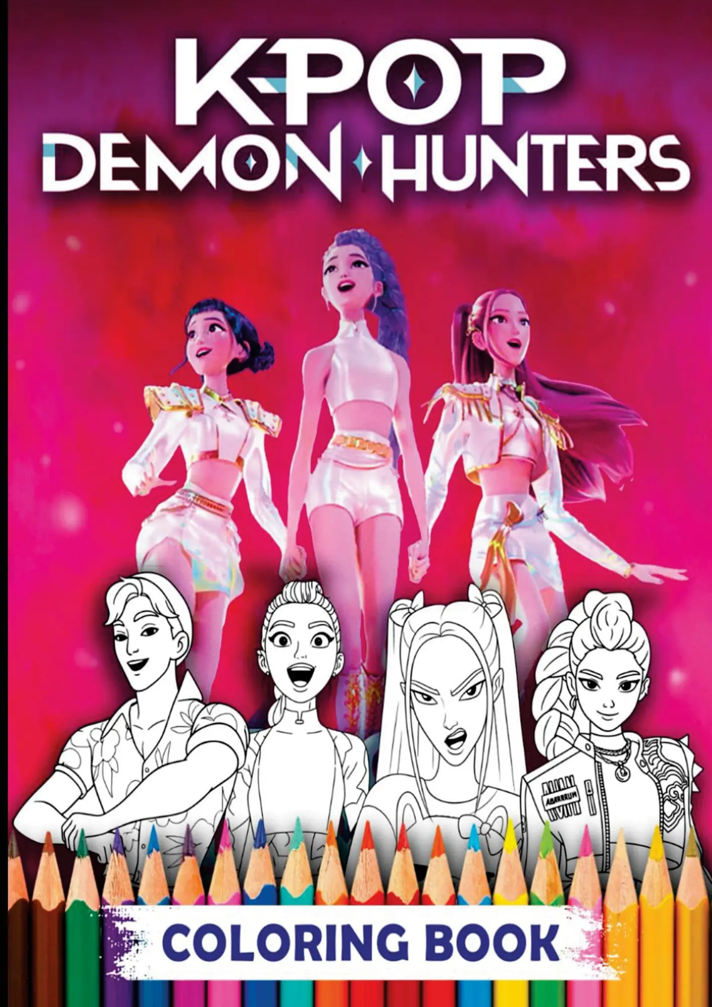 Cover: 9789403895567 | K-Pop Demon Hunters Coloring Book | Tohme Tohme | Taschenbuch | 2026
