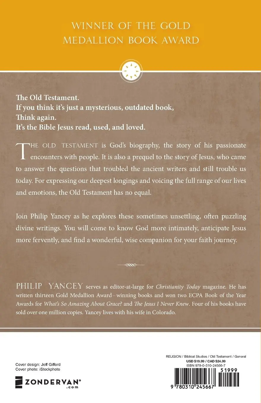 Rückseite: 9780310245667 | The Bible Jesus Read | Why the Old Testament Matters | Philip Yancey
