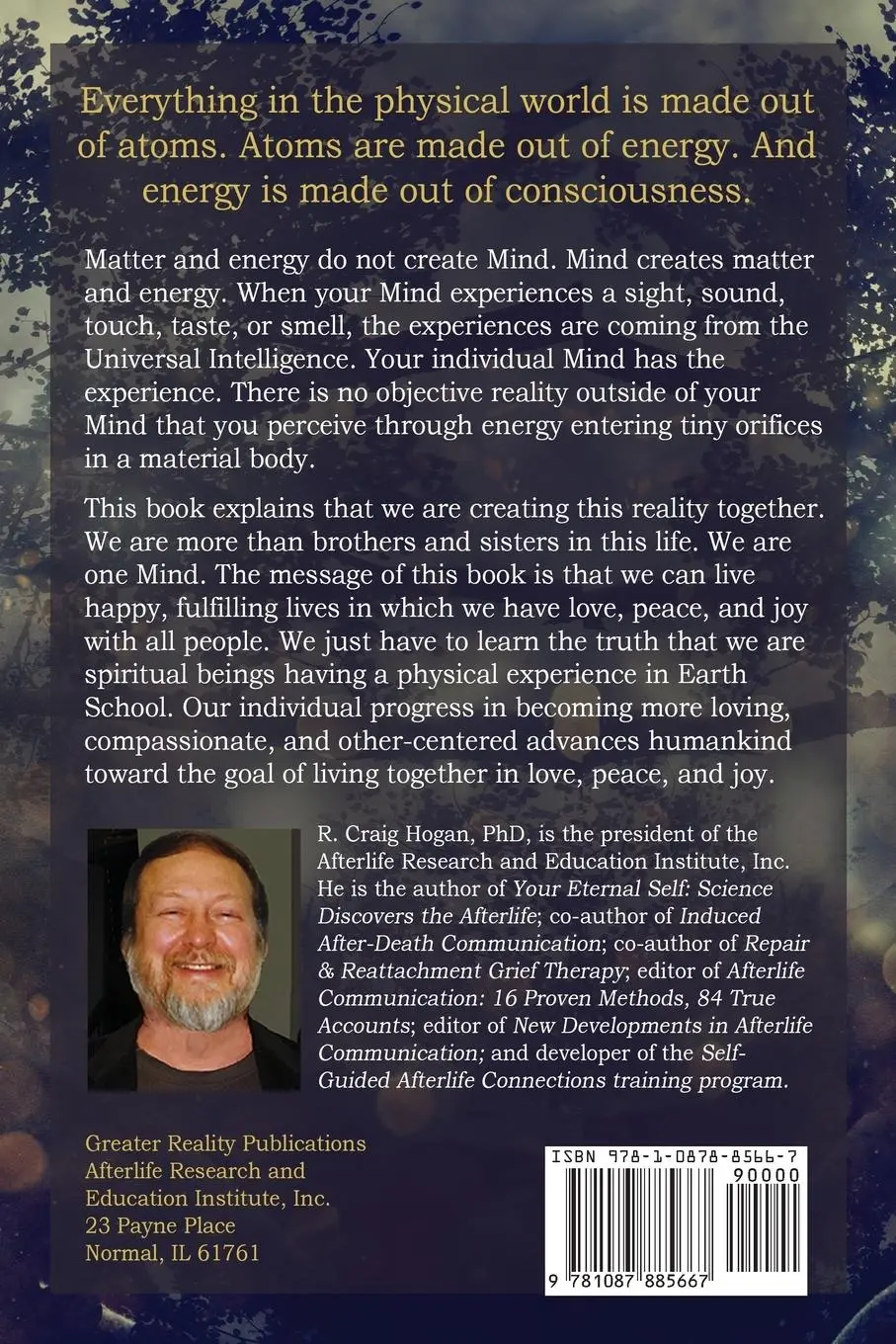Rückseite: 9781087885667 | There Is Nothing But Mind and Experiences | R. Craig Hogan | Buch
