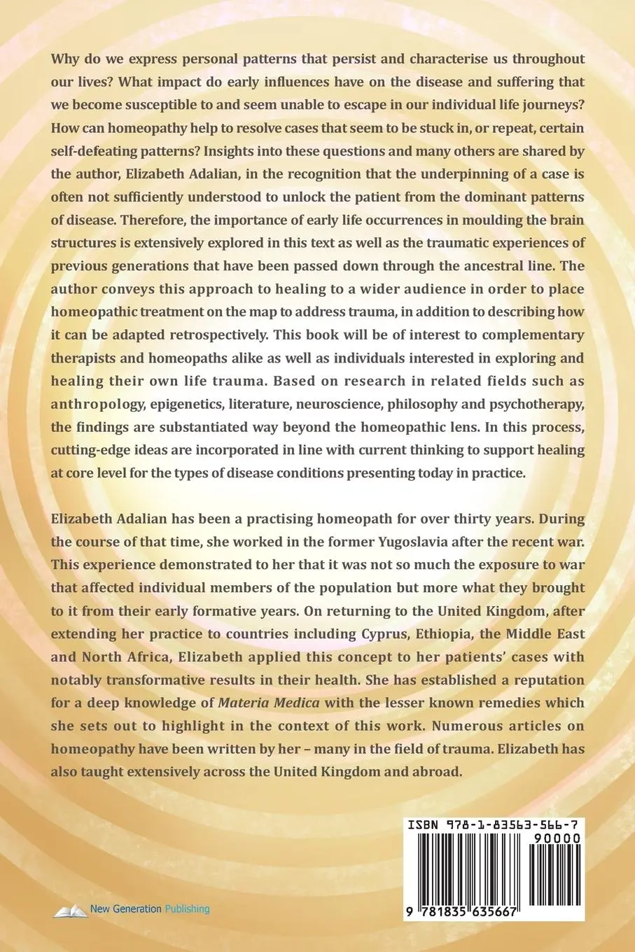 Rückseite: 9781835635667 | Touching Base with Trauma | Reaching Across the Generations | MCH