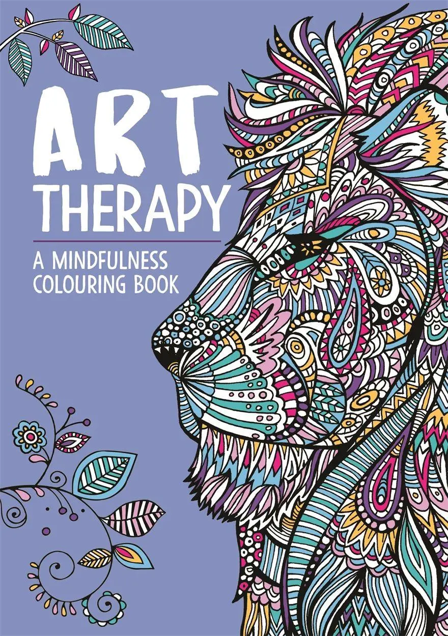Cover: 9781912785667 | Art Therapy | A Mindfulness Colouring Book for Adults | Davies (u. a.)
