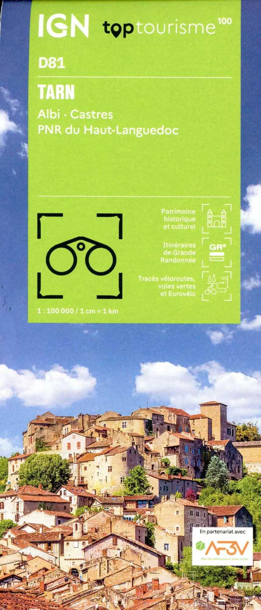 Cover: 9782758555667 | 81 Tarn Albi Castres | 1:100000 | (Land-)Karte | Französisch | 2024