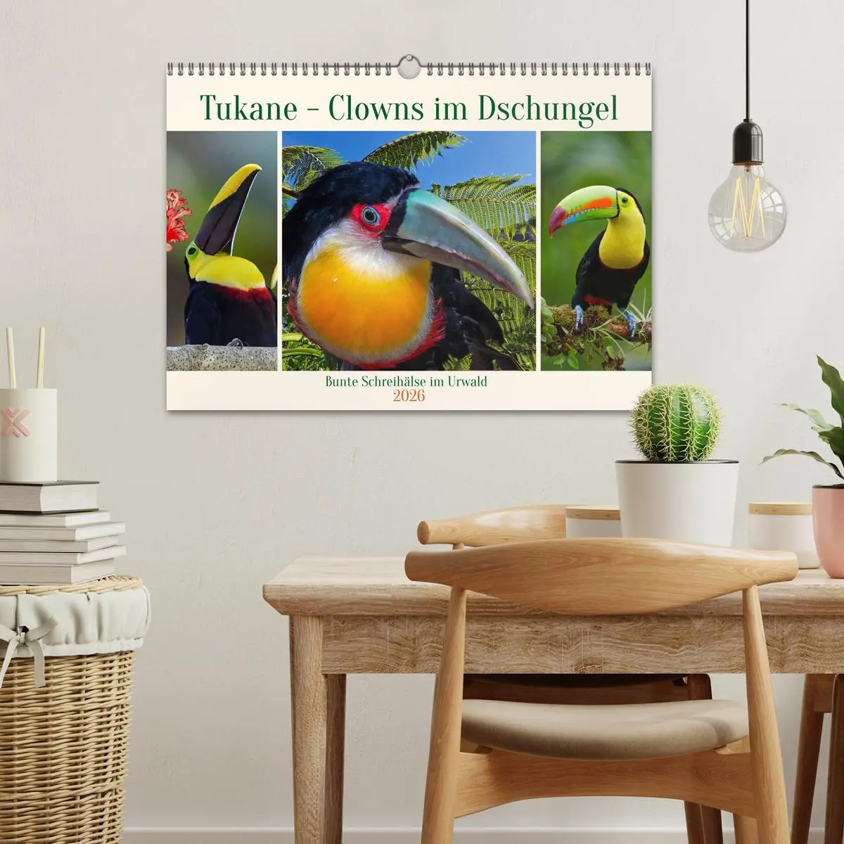 Bild: 9783457255667 | Tukane - Clowns im Dschungel (Wandkalender 2026 DIN A3 quer),...
