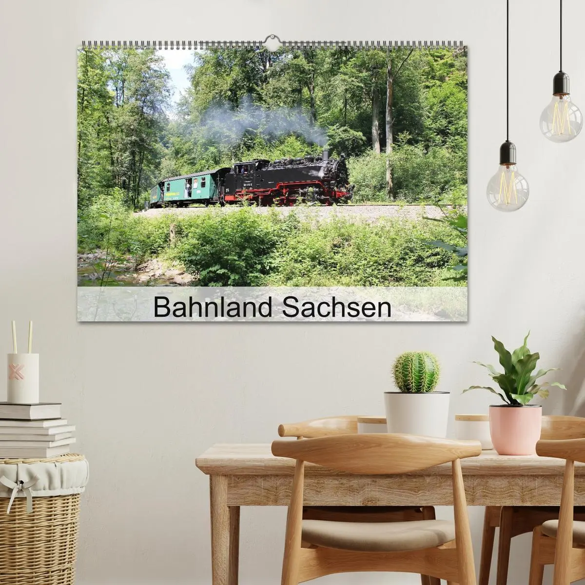 Bild: 9783457945667 | Bahnland Sachsen (Wandkalender 2026 DIN A2 quer), CALVENDO...