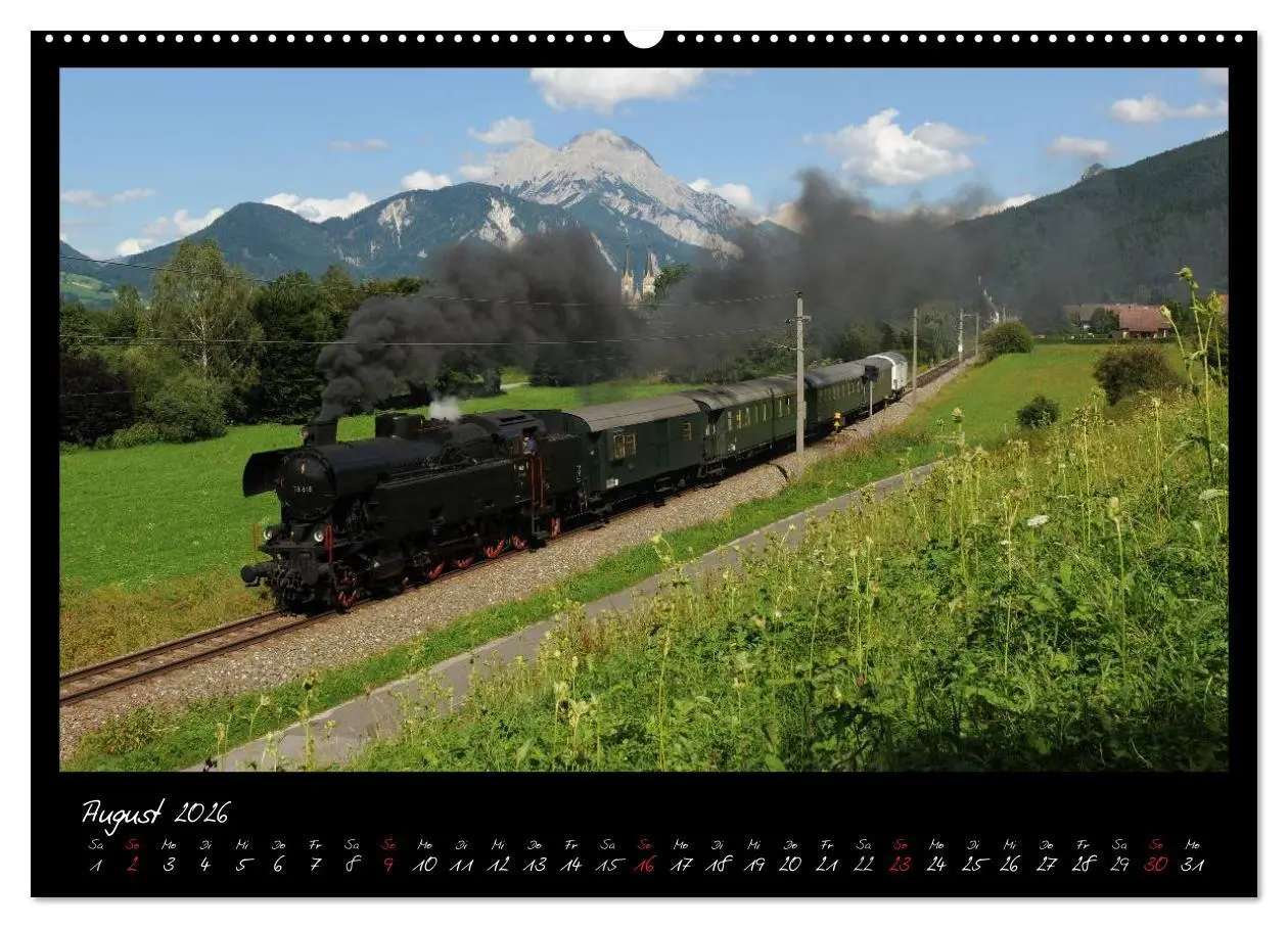 Bild: 9783516035667 | Mit Volldampf durch Mitteleuropa (hochwertiger Premium Wandkalender...