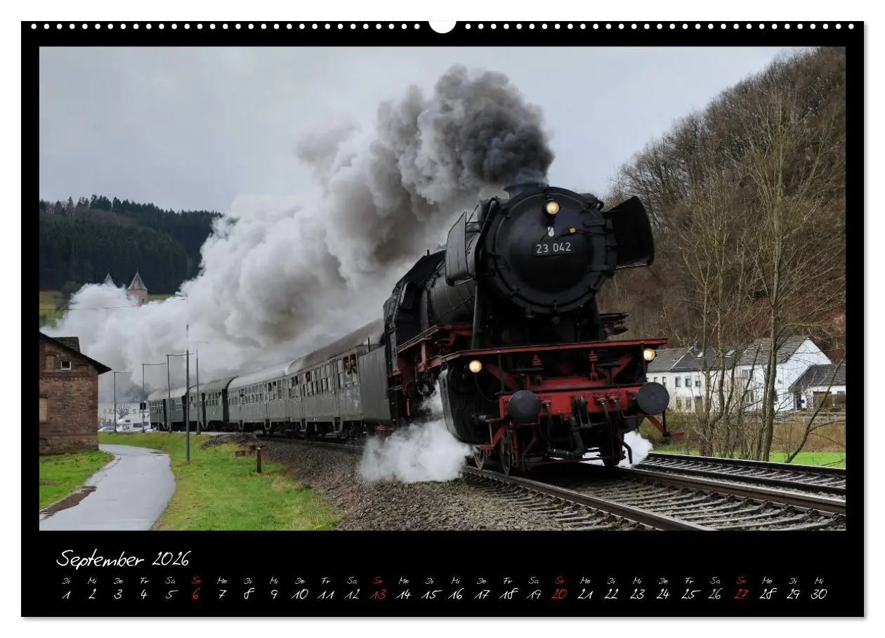 Bild: 9783516035667 | Mit Volldampf durch Mitteleuropa (hochwertiger Premium Wandkalender...