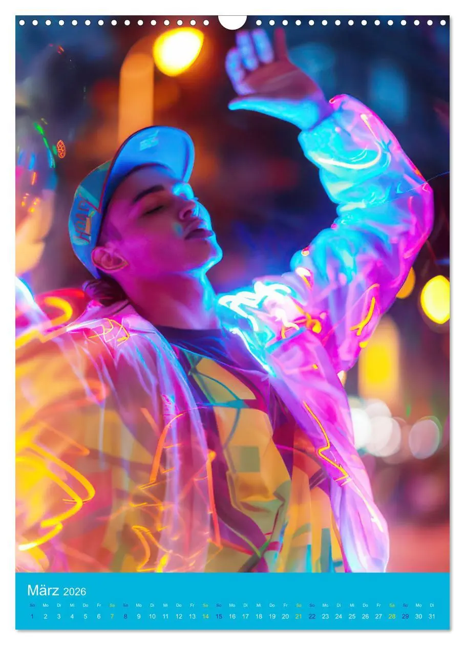 Bild: 9783516275667 | Hip-hop Begeisterung (Wandkalender 2026 DIN A3 hoch), CALVENDO...
