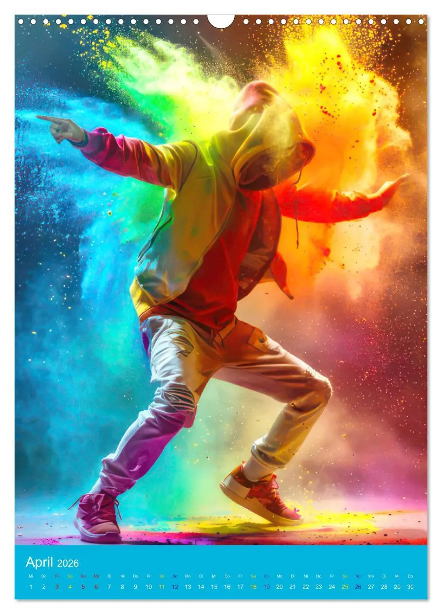 Bild: 9783516275667 | Hip-hop Begeisterung (Wandkalender 2026 DIN A3 hoch), CALVENDO...