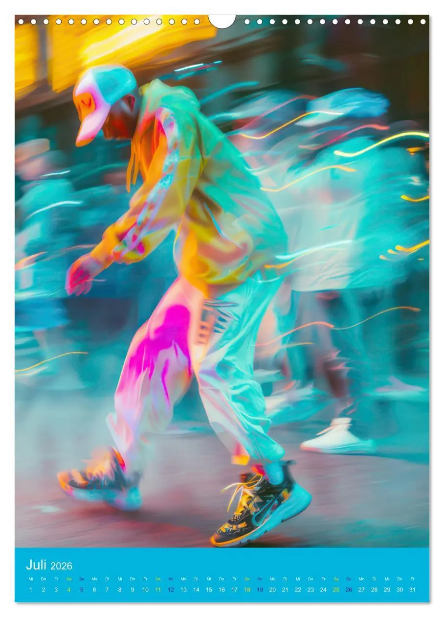 Bild: 9783516275667 | Hip-hop Begeisterung (Wandkalender 2026 DIN A3 hoch), CALVENDO...