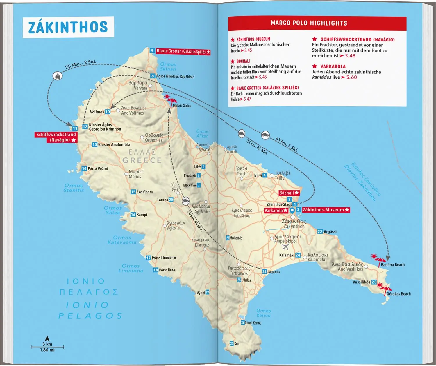 Bild: 9783829735667 | MARCO POLO Reiseführer Zákinthos, Itháki, Kefalloniá, Léfkas | Buch