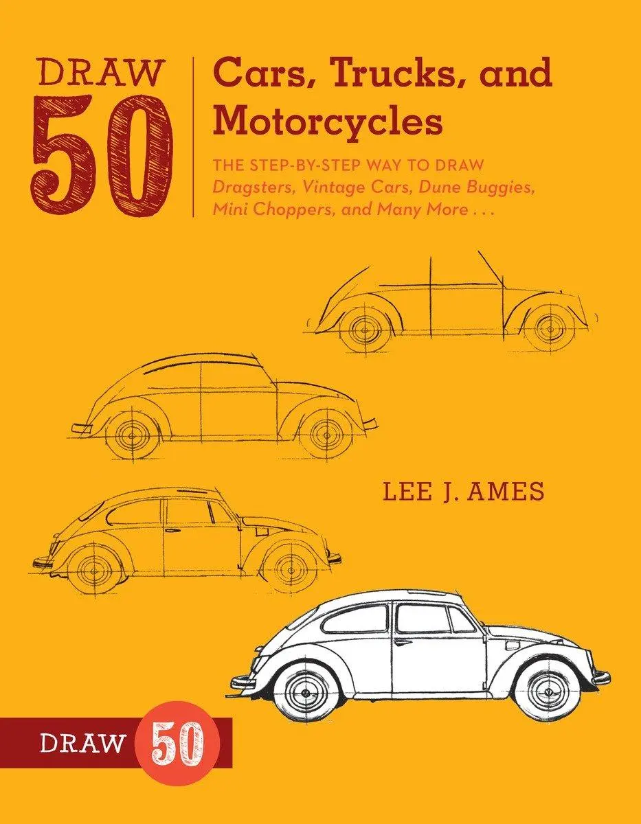 Cover: 9780823085767 | Draw 50 Cars, Trucks, and Motorcycles | Lee J Ames | Taschenbuch