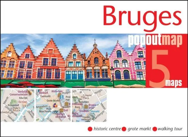 Cover: 9781914515767 | Bruges PopOut Map | Pocket size, pop-up map of Bruges | (Land-)Karte