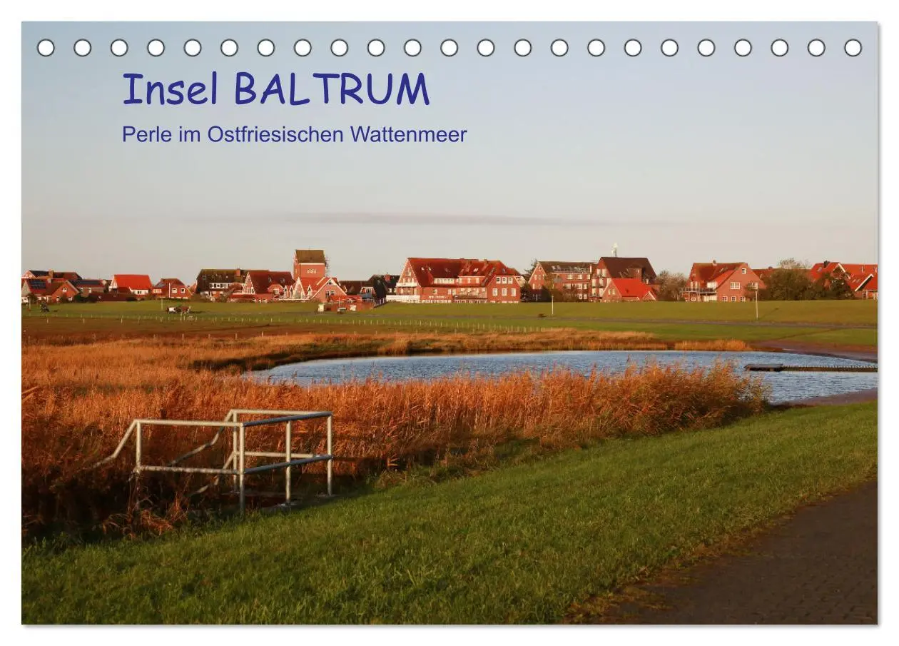 Cover: 9783457315767 | Insel Baltrum, Perle im Ostfriesischen Wattenmeer (Tischkalender...