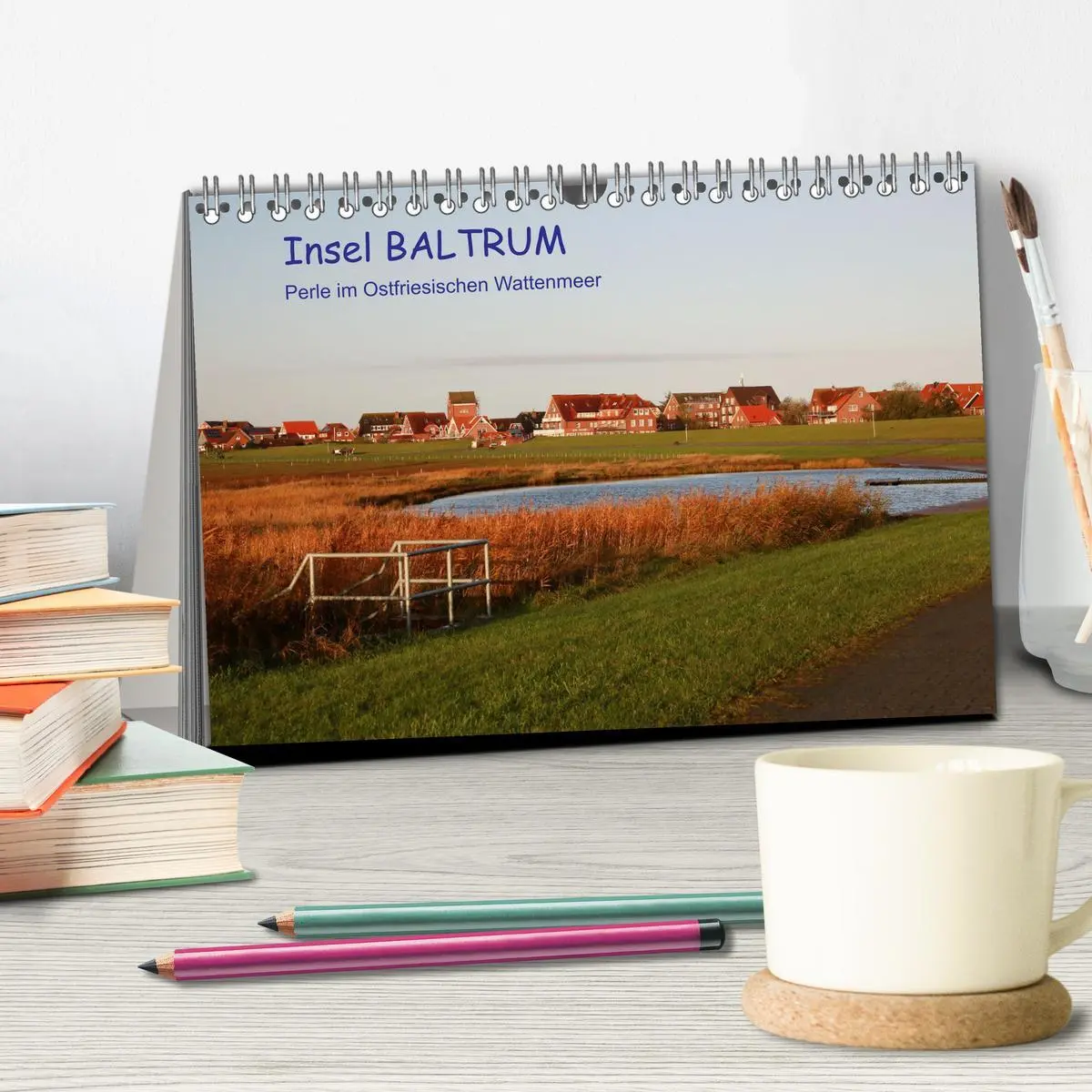 Bild: 9783457315767 | Insel Baltrum, Perle im Ostfriesischen Wattenmeer (Tischkalender...