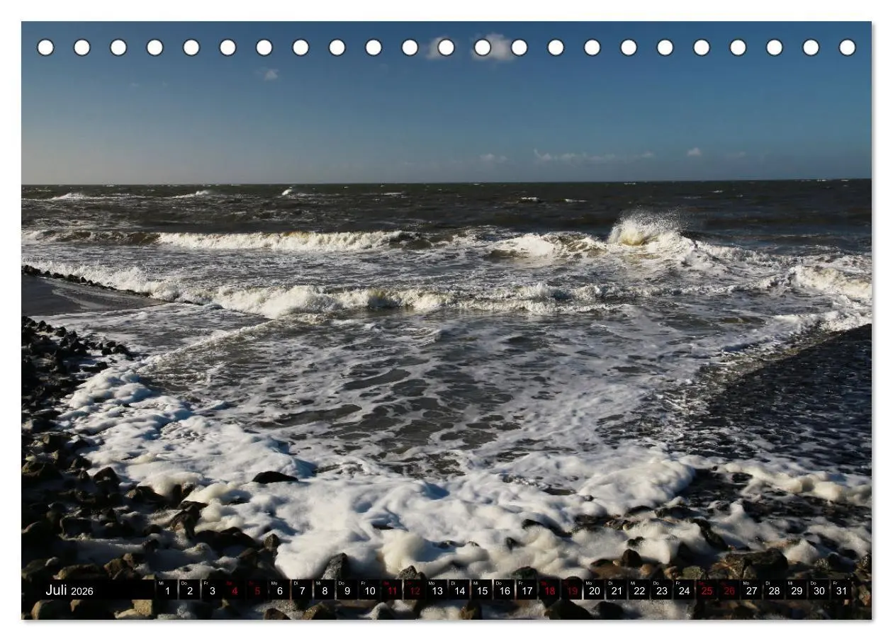 Bild: 9783457315767 | Insel Baltrum, Perle im Ostfriesischen Wattenmeer (Tischkalender...