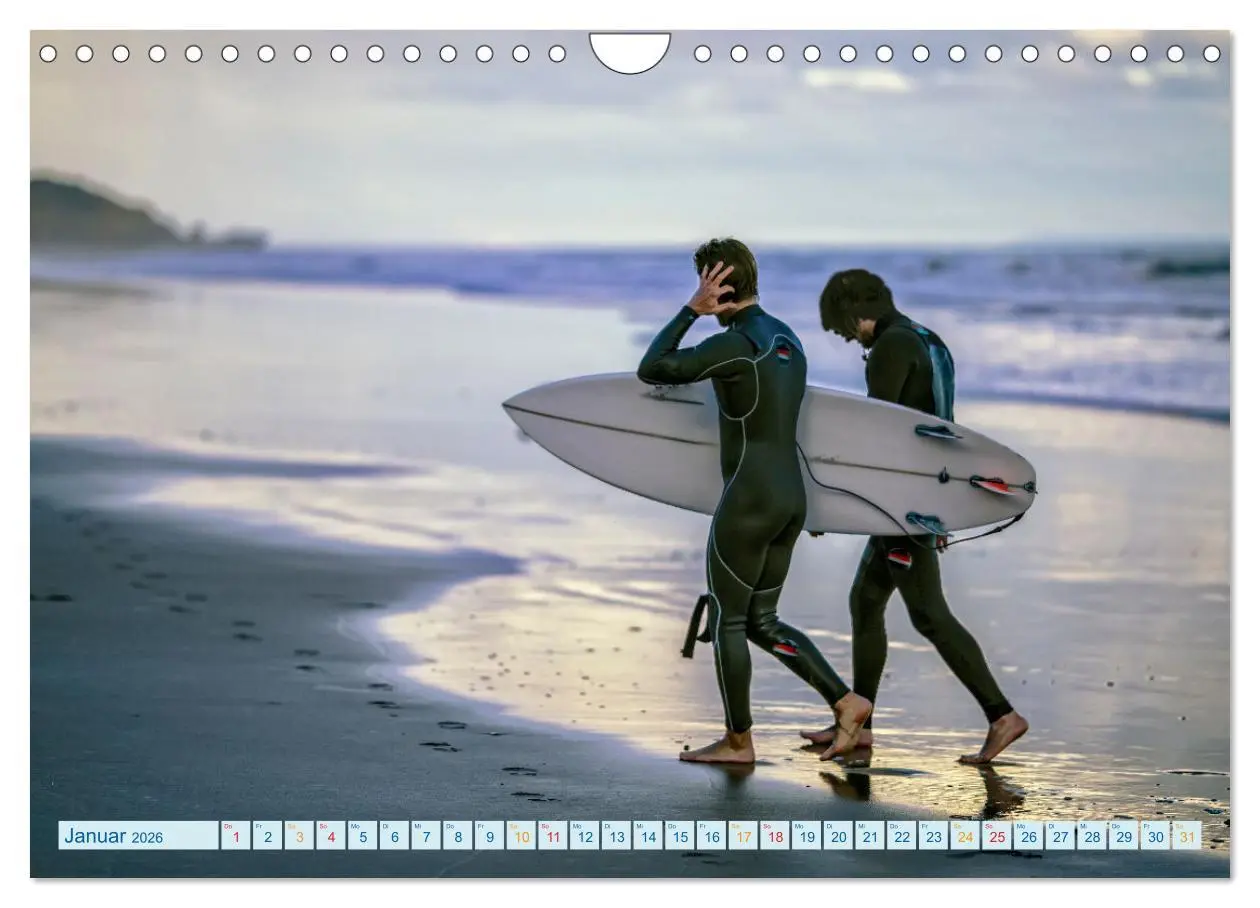 Bild: 9783457555767 | Surfen - einfach cool (Wandkalender 2026 DIN A4 quer), CALVENDO...