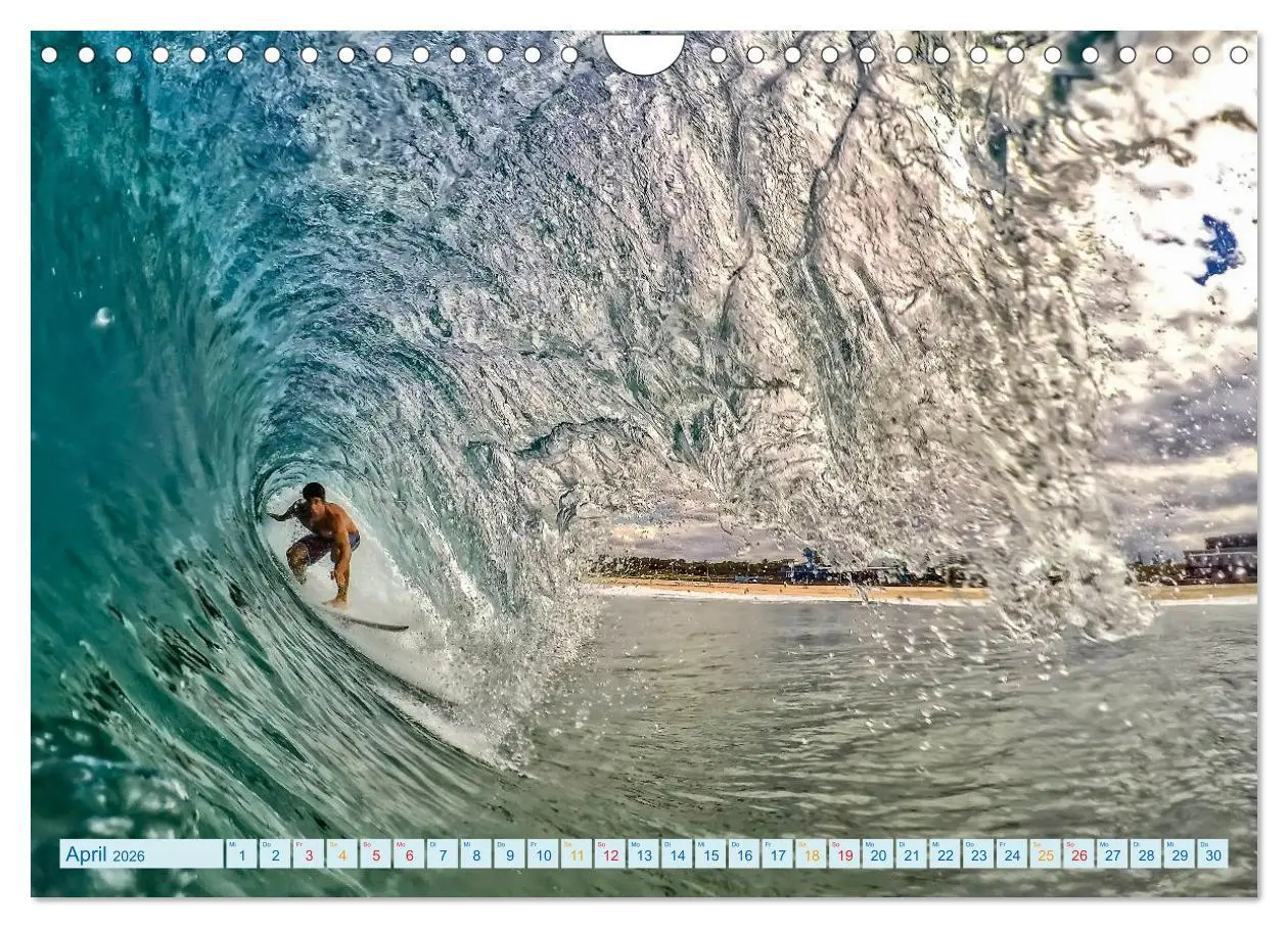 Bild: 9783457555767 | Surfen - einfach cool (Wandkalender 2026 DIN A4 quer), CALVENDO...