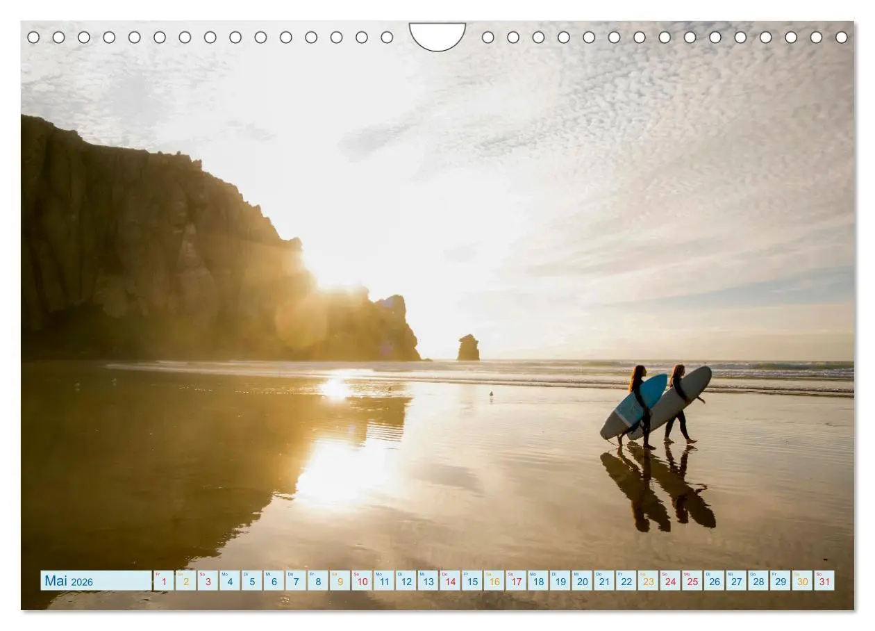 Bild: 9783457555767 | Surfen - einfach cool (Wandkalender 2026 DIN A4 quer), CALVENDO...