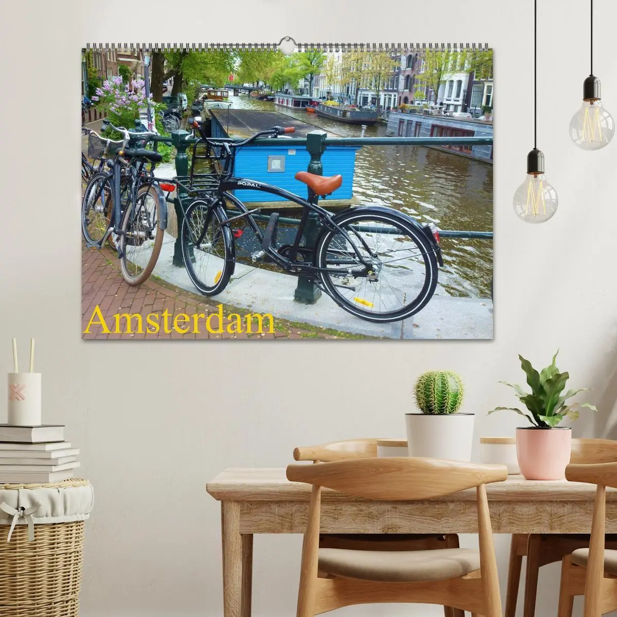 Bild: 9783516195767 | Amsterdam (Wandkalender 2026 DIN A2 quer), CALVENDO Monatskalender