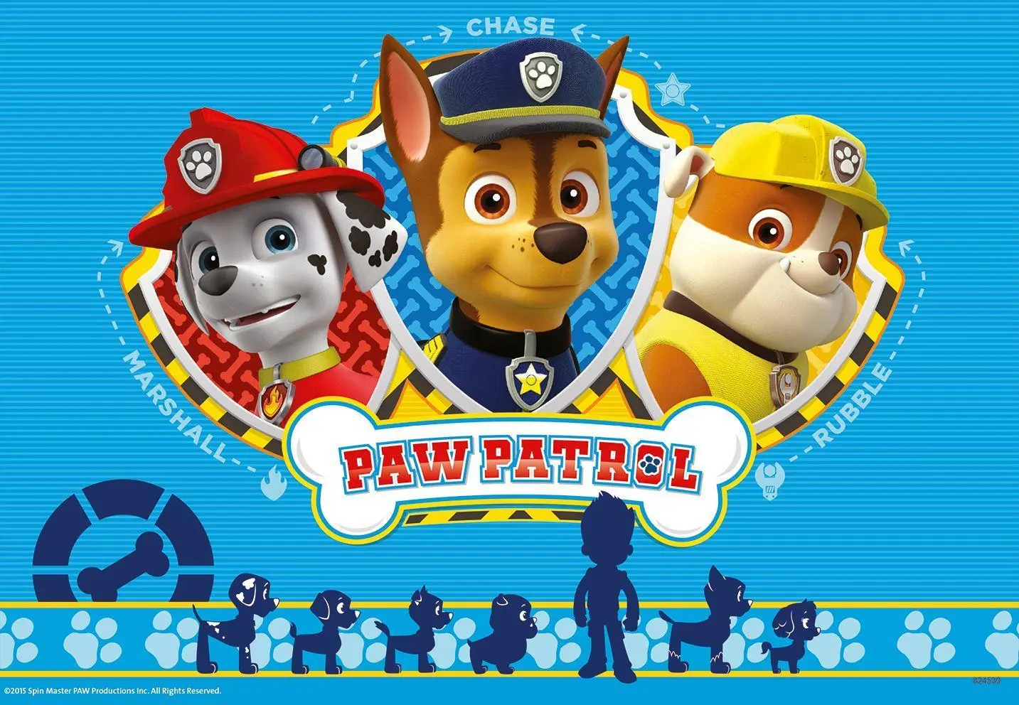 Bild: 4005556075867 | Ryder und die Paw Patrol. Puzzle 2 x 12 Teile | Spiel | 07586 | 2015