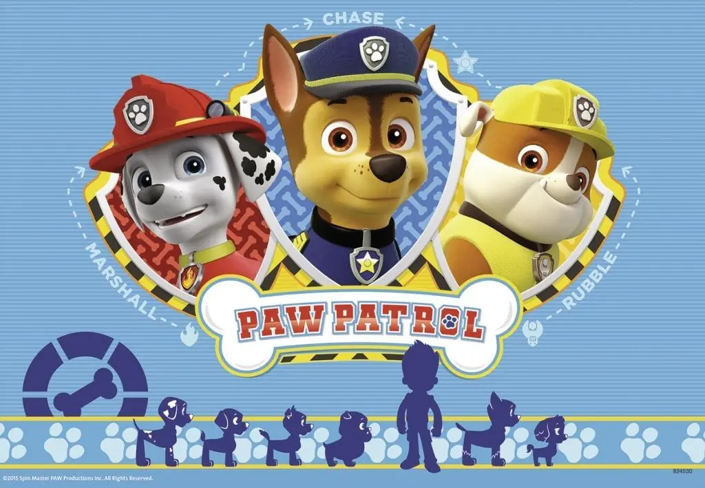 Bild: 4005556075867 | Ryder und die Paw Patrol. Puzzle 2 x 12 Teile | Spiel | 07586 | 2015
