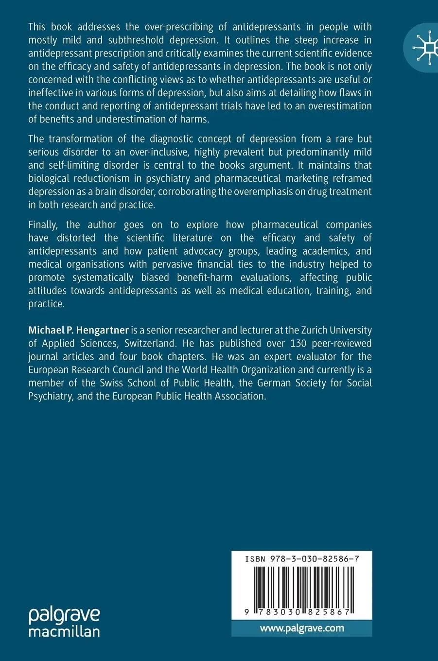 Rückseite: 9783030825867 | Evidence-biased Antidepressant Prescription | Michael P. Hengartner