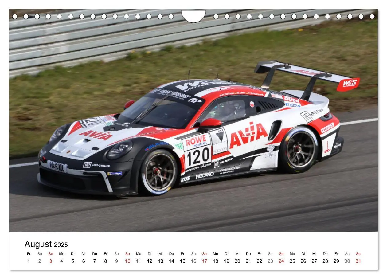 Bild: 9783435835867 | VLN Langstrecken Meisterschaft (Wandkalender 2025 DIN A4 quer),...
