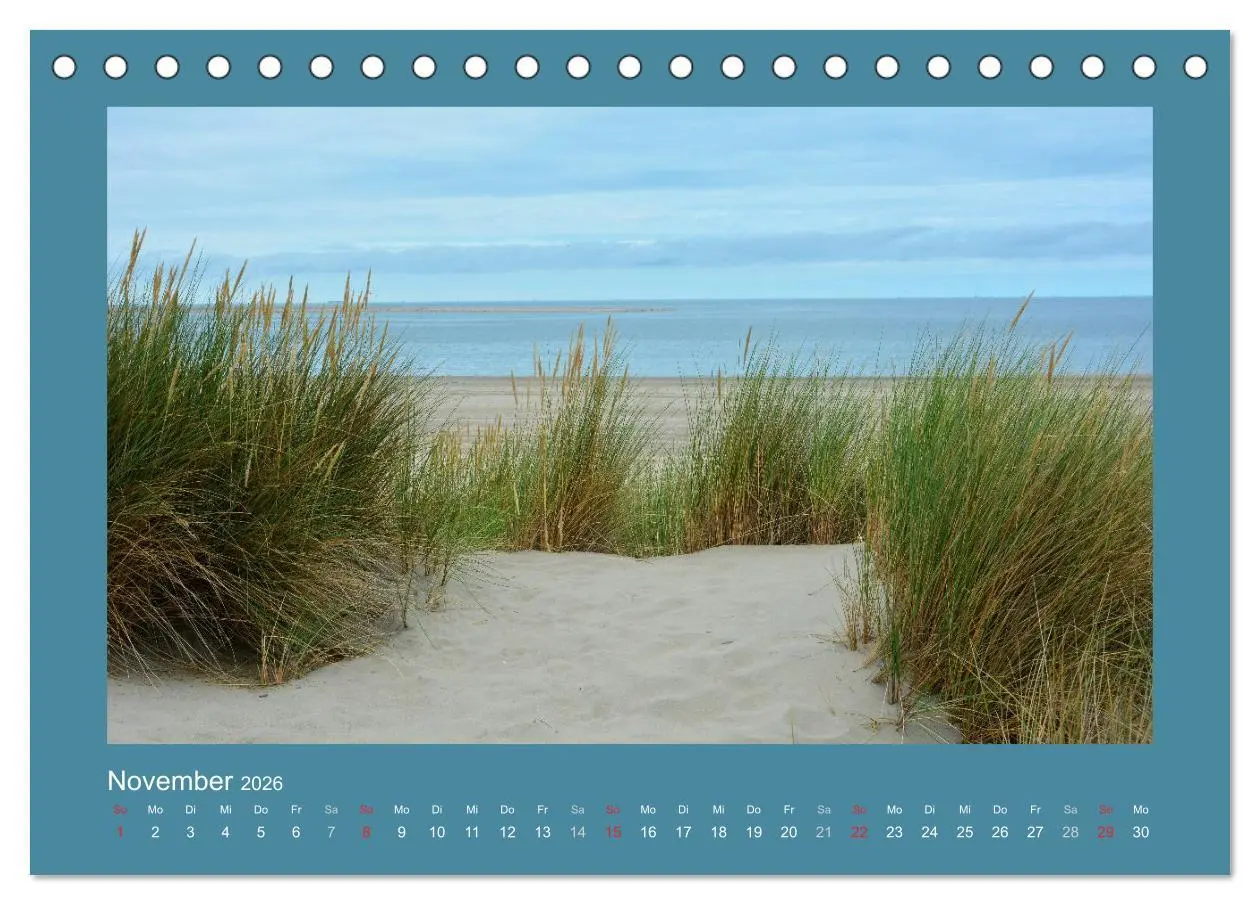 Bild: 9783457925867 | Sanddünen an der Nordsee in den Niederlanden (Tischkalender 2026...
