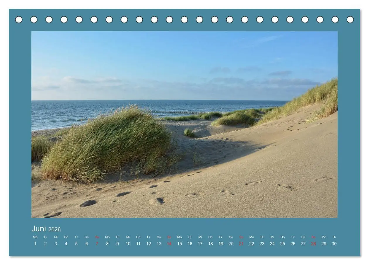 Bild: 9783457925867 | Sanddünen an der Nordsee in den Niederlanden (Tischkalender 2026...