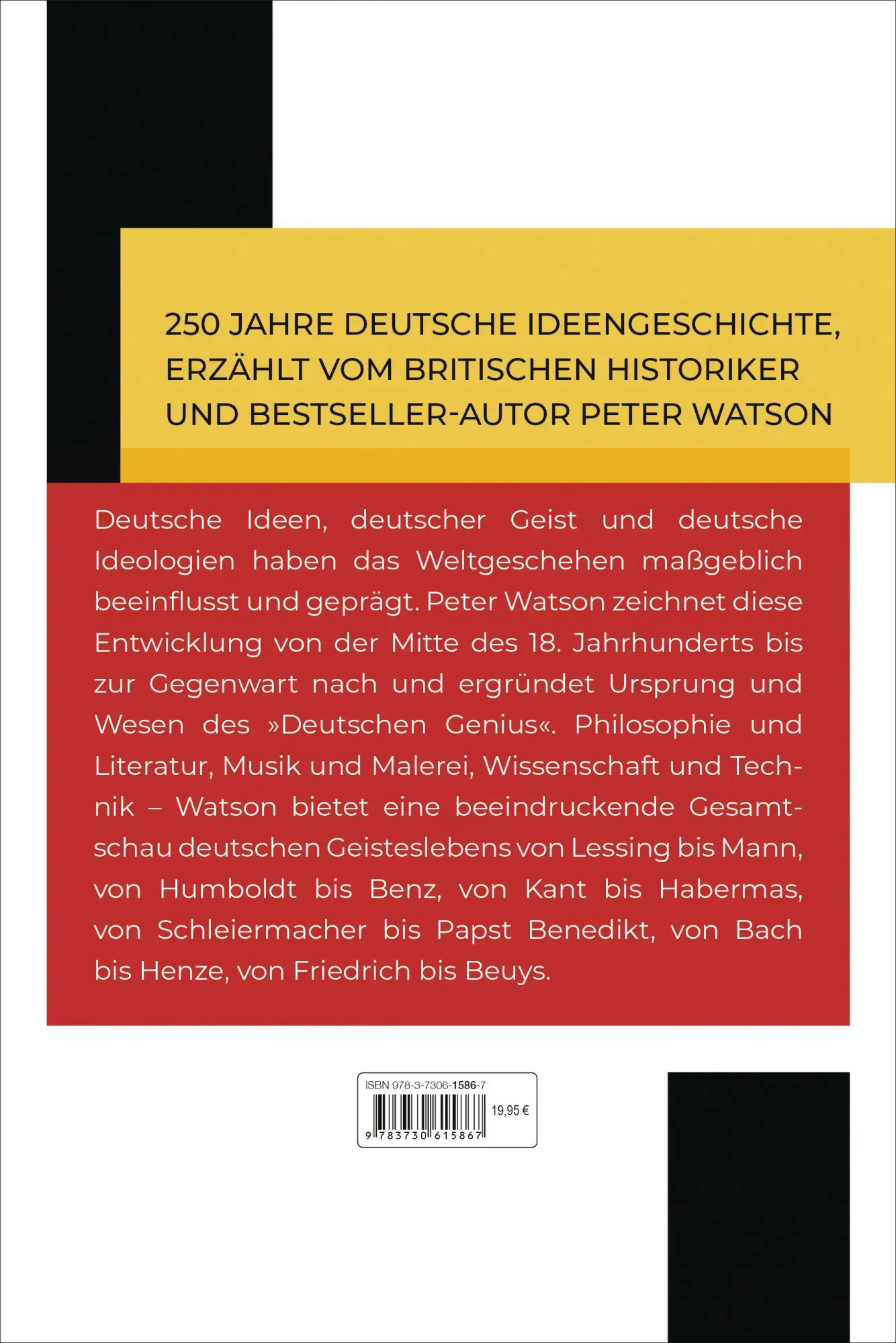Bild: 9783730615867 | Der deutsche Genius. Das Standardwerk zur deutschen Geistes- und...