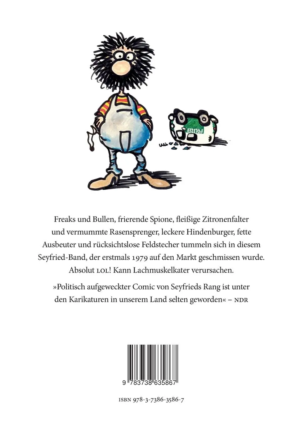 Rückseite: 9783738635867 | Freakadellen und Bulletten | Gerhard Seyfried | Taschenbuch | 92 S.